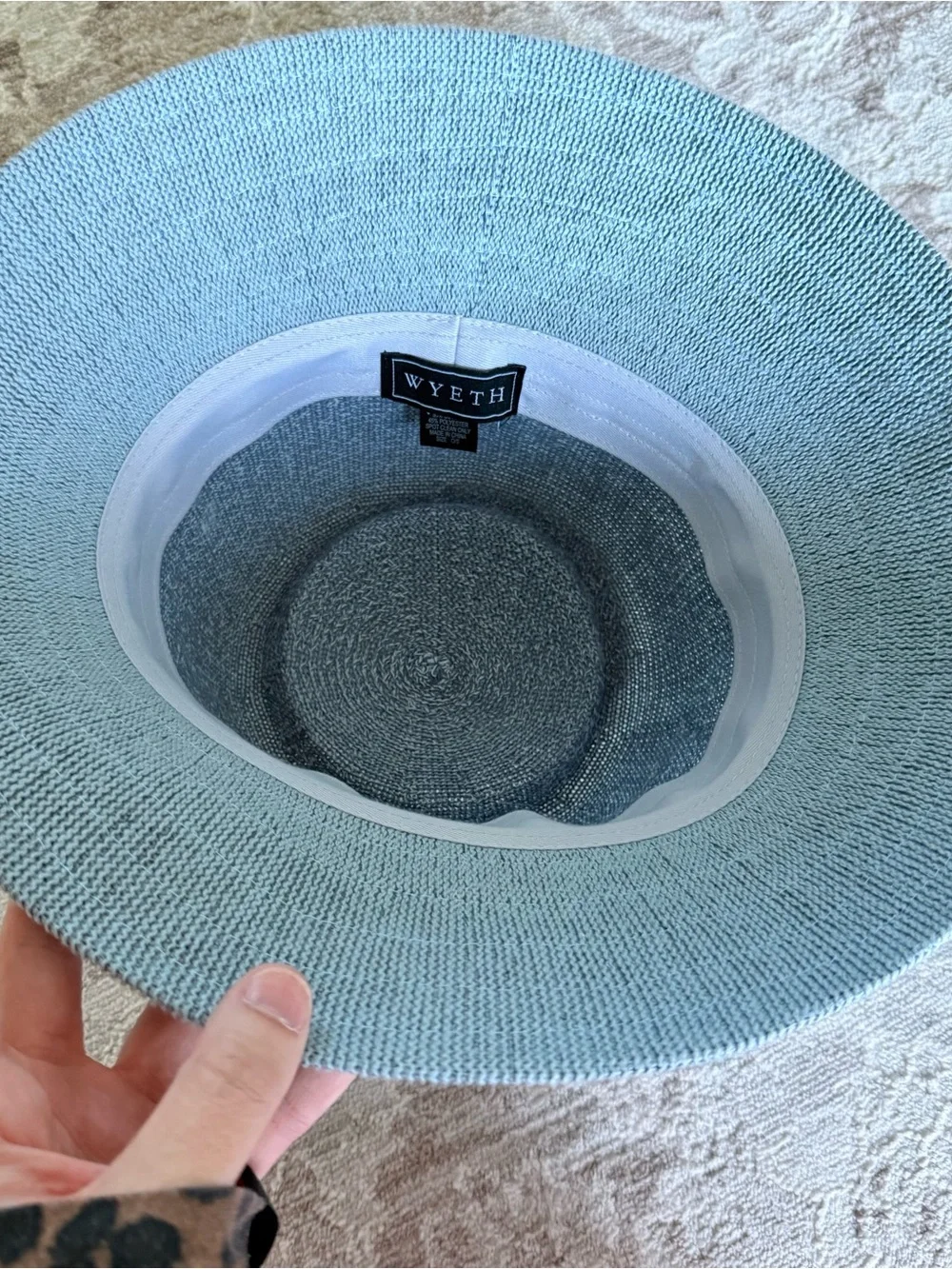 Wyeth Bucket Hat is Celestial Blue